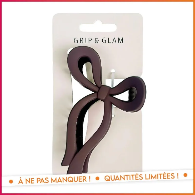Clearance Pince cheveux noeud brown Accessoire Beauté
