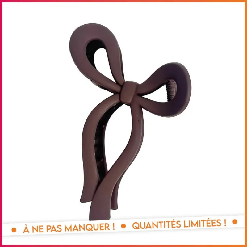 Clearance Pince cheveux noeud brown Accessoire Beauté