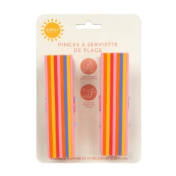 Pinces serviettes de plage Linge De Toilette, Plage·Drap De Plage