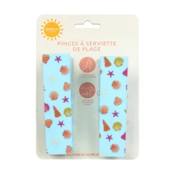 Pinces serviettes de plage Linge De Toilette, Plage·Drap De Plage