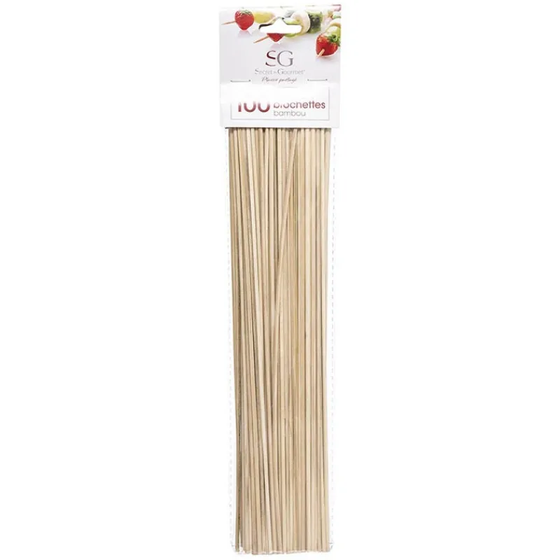 Online Piques brochette bamb x100 Vaisselle Jetable