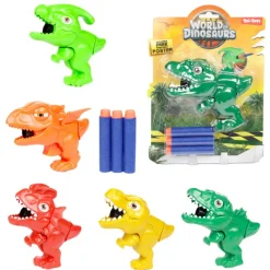 New Pistolet dino + 3 flechettes Enfant Jeu D'Imitation|Jeu D'Imitation