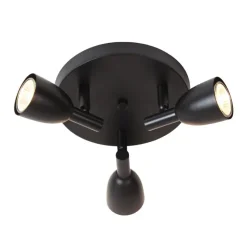 Discount Plafonnier oslo noir Luminaire, Déco Lumineuse