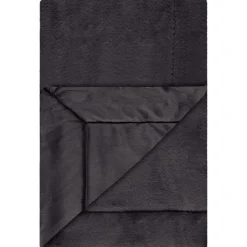 New Plaid aspen 130x160cm noir Décoration Textile·Plaid
