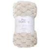Online Plaid courchevel 130x160cm creme Décoration Textile·Plaid