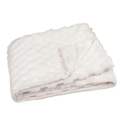 Online Plaid courchevel 130x160cm creme Décoration Textile·Plaid