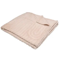 New Plaid flanelle arche creme 130x1 Décoration Textile·Plaid