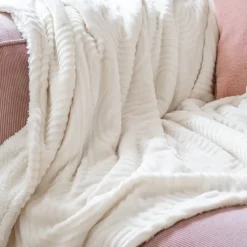 New Plaid harmony creme Décoration Textile·Plaid