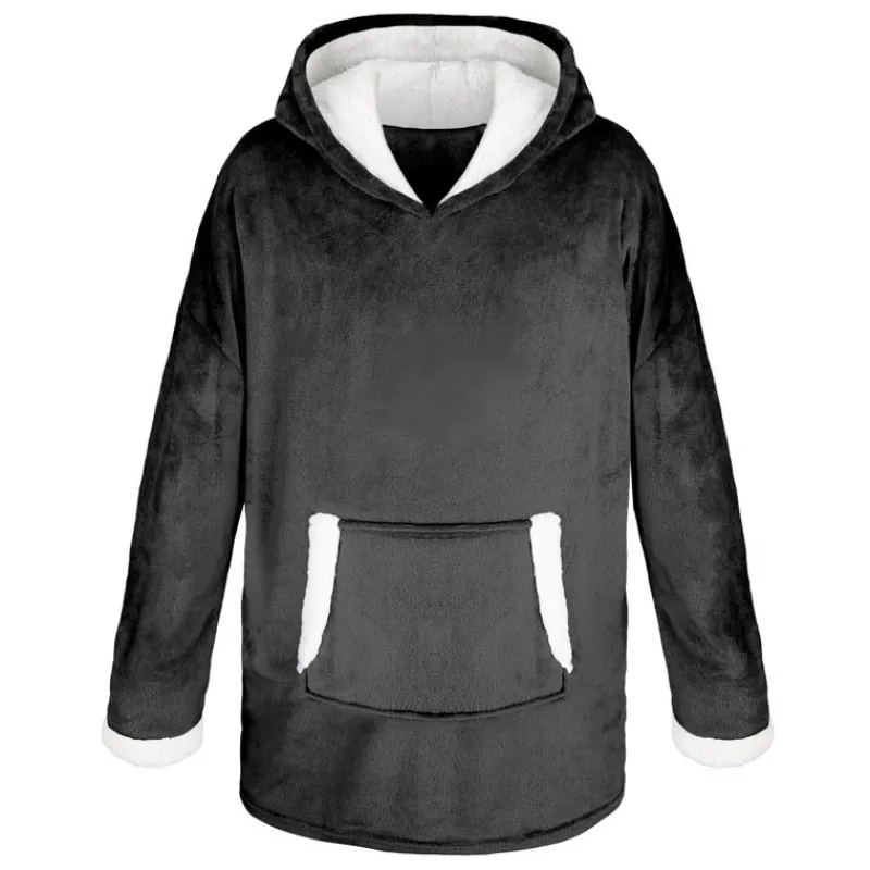New Plaid hoodie noir Décoration Textile·Plaid