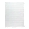 Outlet Plaid raye coton 130x170cm te Décoration Textile·Plaid