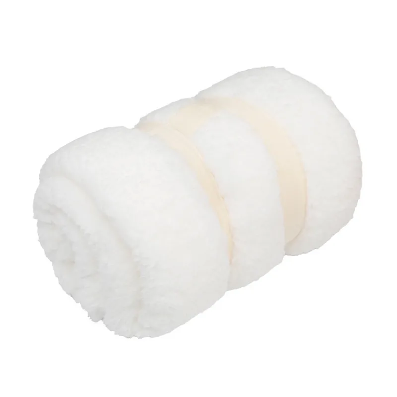 Plaid teddy 130x160cm creme Décoration Textile·Plaid