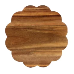 Online Planche fleur en acacia 30cm Ustensiles, Accessoire De Cuisine