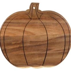 New Planche pumkin acacia 32.5 x 29 Ustensiles, Accessoire De Cuisine
