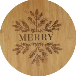 Best Planche ronde en bois noel Ustensiles, Accessoire De Cuisine
