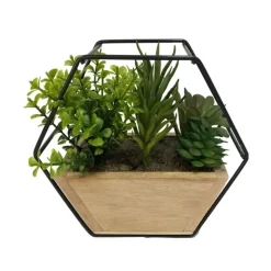 Outlet Plante artificielle cadre metal Fleur, Plante Artificielle
