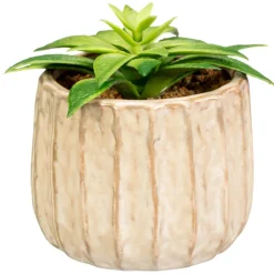Hot Plante grasse pot ceramique Fleur, Plante Artificielle