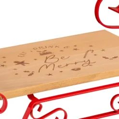 Plat de service traineau bois Vaisselle, Art De La Table·Accessoires De Table