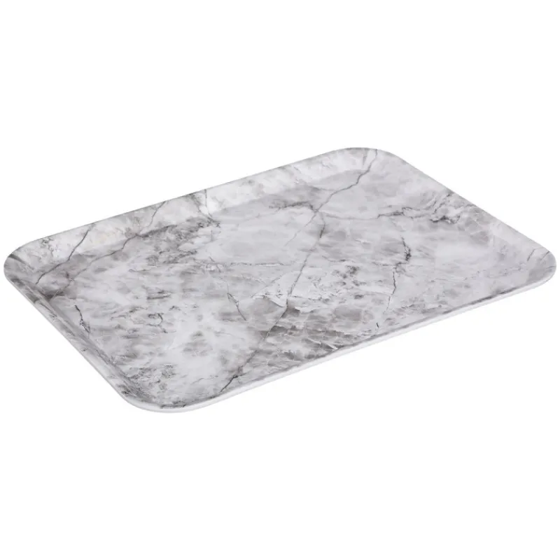 New Plateau marbre blanc 33x43cm Vaisselle, Art De La Table·Accessoires De Table