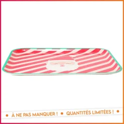 Sale Plateau melamine 37x29cm 6ass Reveillon