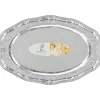 Sale Plateau oval x2 aluminium Vaisselle Jetable