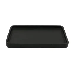 Online Plateau sdb noir mat rectangle Accessoire Salle De Bain