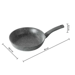 Best Poele 28 alu forge caractere Casserole, Poêle