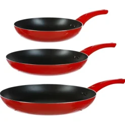 Best Poele aluminium non stick x3 Casserole, Poêle