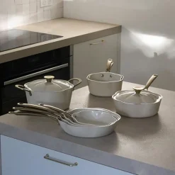 Sale Poele en forme de fleur dahlia Casserole, Poêle