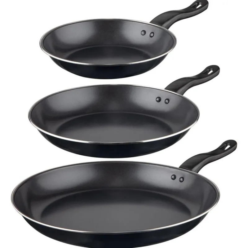 Hot Poeles d20/25/30cm x3 Casserole, Poêle