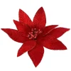 Discount Poinsettia rouge Décoration De Sapin