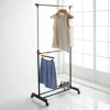 Online Portant a vetements 2 niveaux Rangement