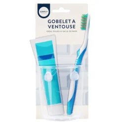 New Porte brosse a dents a ventouse Accessoire Salle De Bain