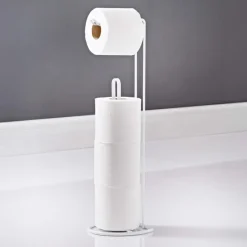 Clearance Porte papier toilette blanc Accessoire Wc