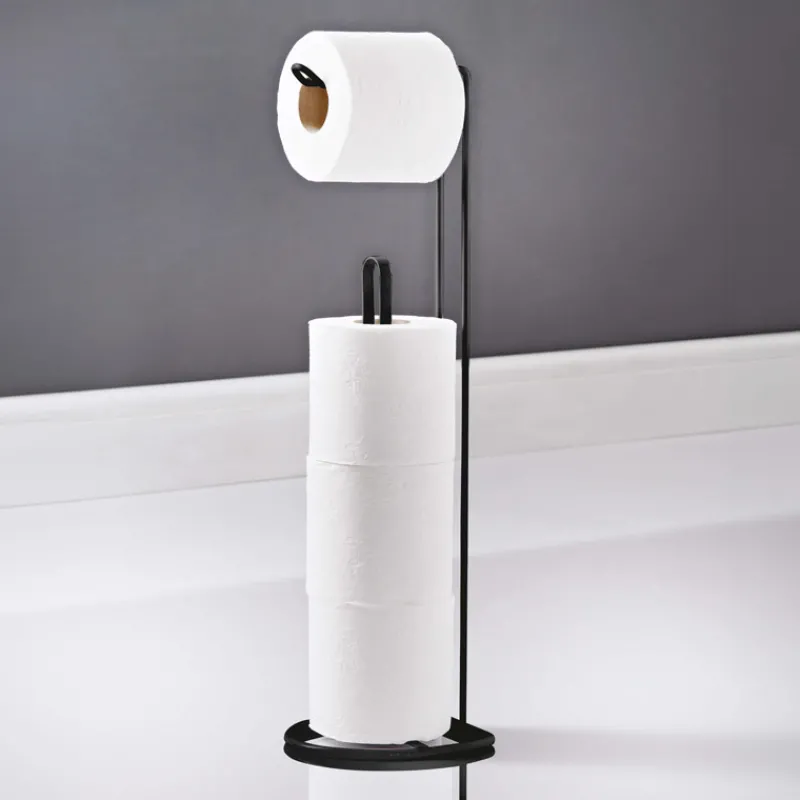 Outlet Porte papier toilette noir Accessoire Wc