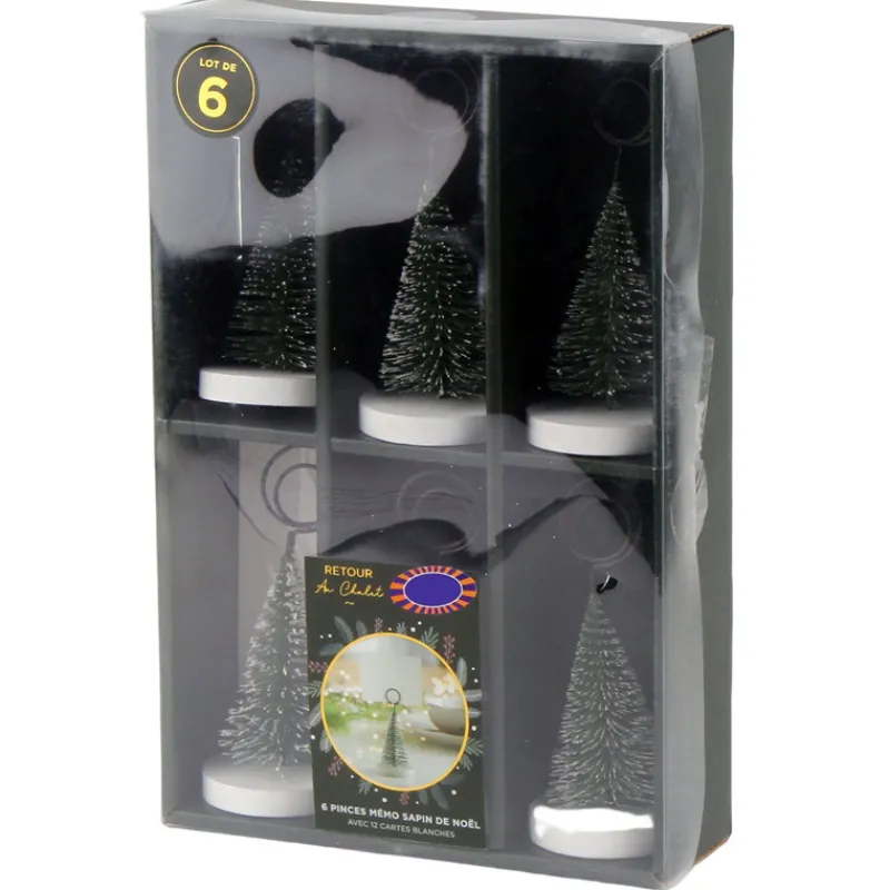 Best Porte-nom sapin vert x6 Vaisselle, Art De La Table·Accessoires De Table