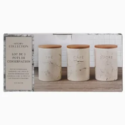 New Pot de conservation x3 Boîte, Rangement