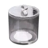 Outlet Pot de rangement rond transparen Accessoire Salle De Bain
