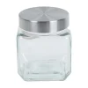 Discount Pot en verre couvercle inox Boîte, Rangement