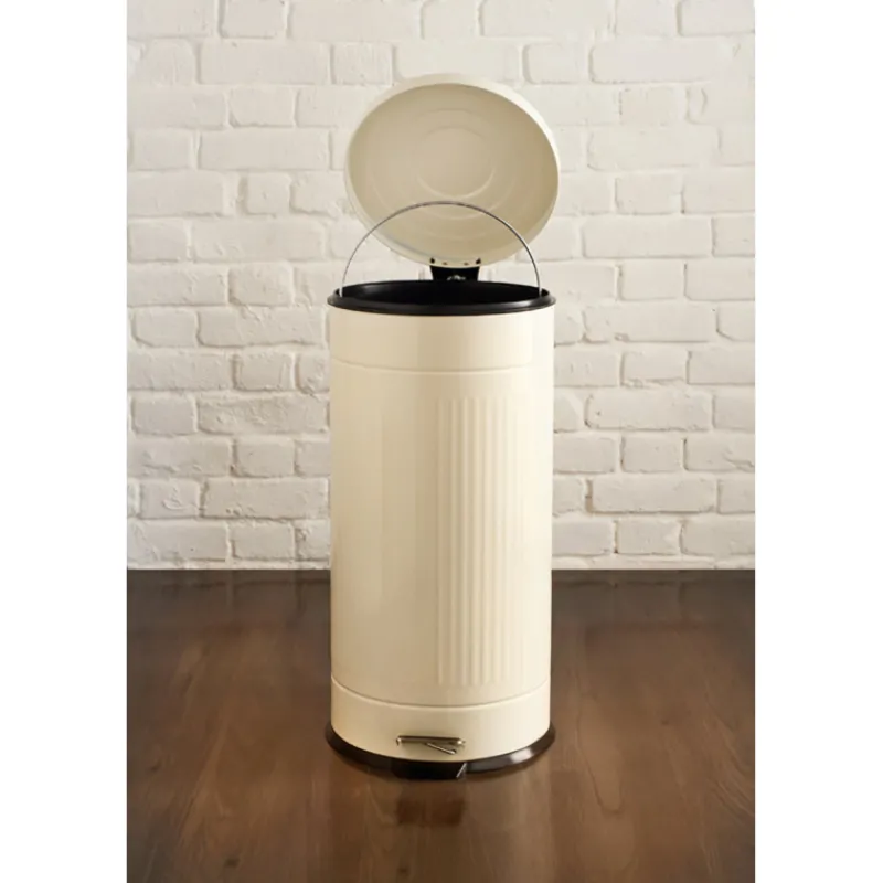 Outlet Poubelle a pedale 30 l nervure Poubelle
