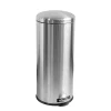 Online Poubelle a pedale 30l inox Poubelle