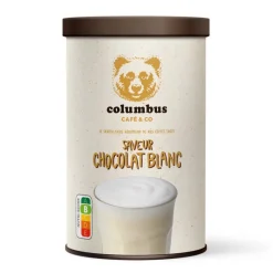 Discount Poudre saveur chocolat blanc Boisson Chaude|Epicerie Sucrée·Café, Thé
