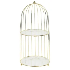 Best Presentoir a gateaux 2 niv cage Vaisselle, Art De La Table·Assiette, Service
