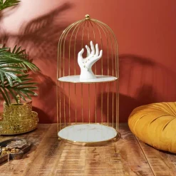 Best Presentoir a gateaux 2 niv cage Vaisselle, Art De La Table·Assiette, Service