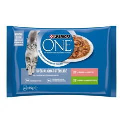 Discount Purina one filets en sauce x4 Alimentation Chat