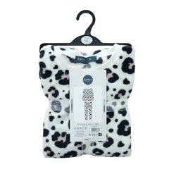 Sale Pyjama femme polaire leopard Cocooning