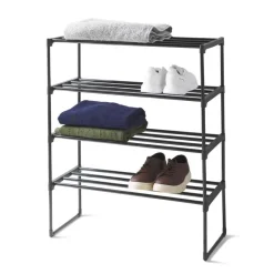 New Rack a chaussures 4 niveaux Rangement