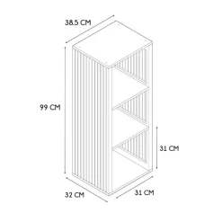 Best Rangement modulable 3 cases klau Rangement