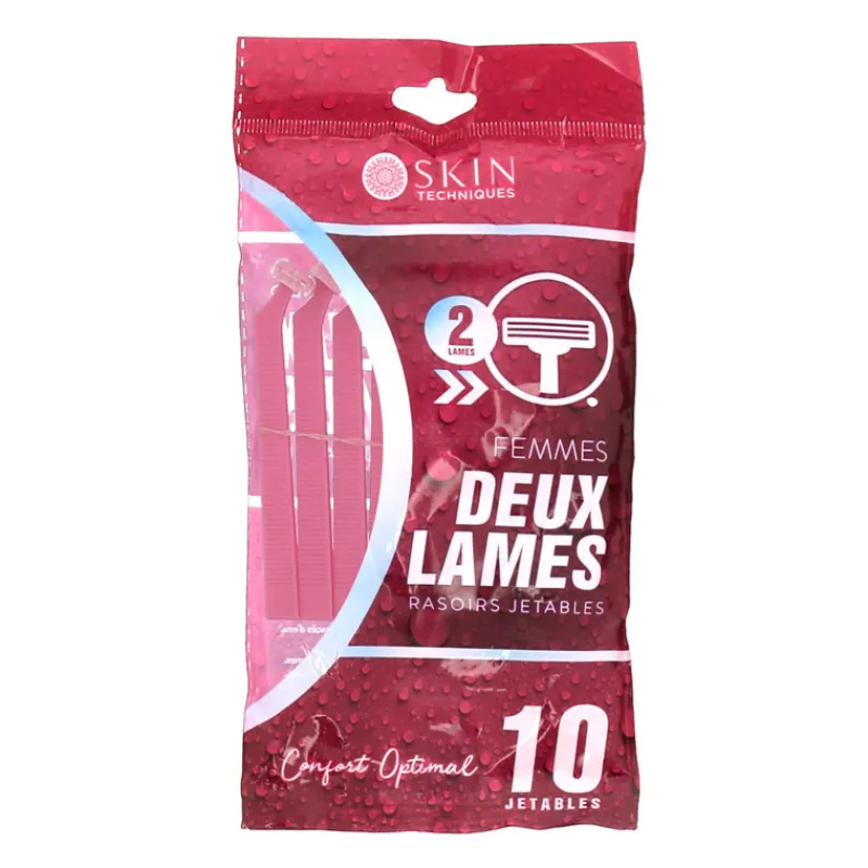 Rasoirs jetables 2 lames x10 Soin Du Visage·Rasage