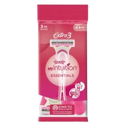 Hot Rasoirs x4 extra 3 essentials Soin Du Visage·Rasage