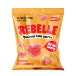 Online Rebelle bonbons coeurs peche 50g Confiserie·Bonbon, Chewing-Gum